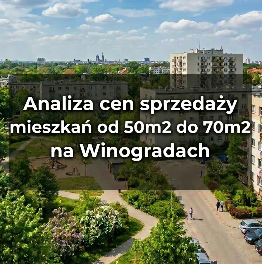 Ceny mieszkań 50–70 m² na&nbsp;Winogradach w&nbsp;Poznaniu – analiza rynku wtórnego